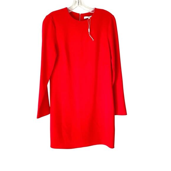 Tibi Triacetate Red Shift Dress NWOTS size 0 - Picture 3 of 9